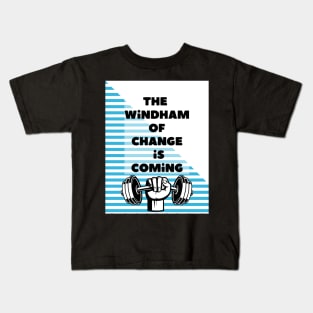 bray wyatt the windham of change is coming Kids T-Shirt